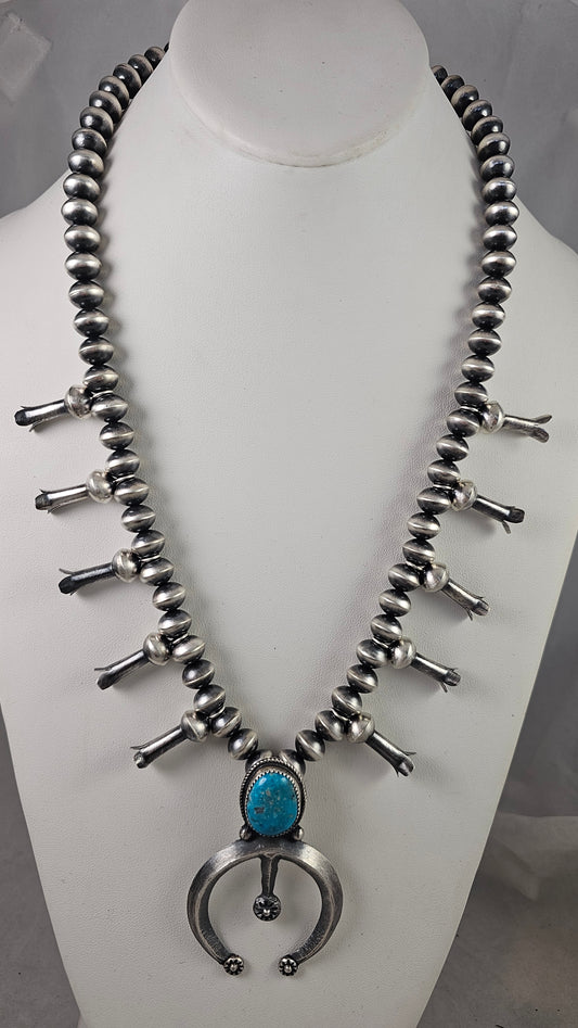 Squash blossom necklace