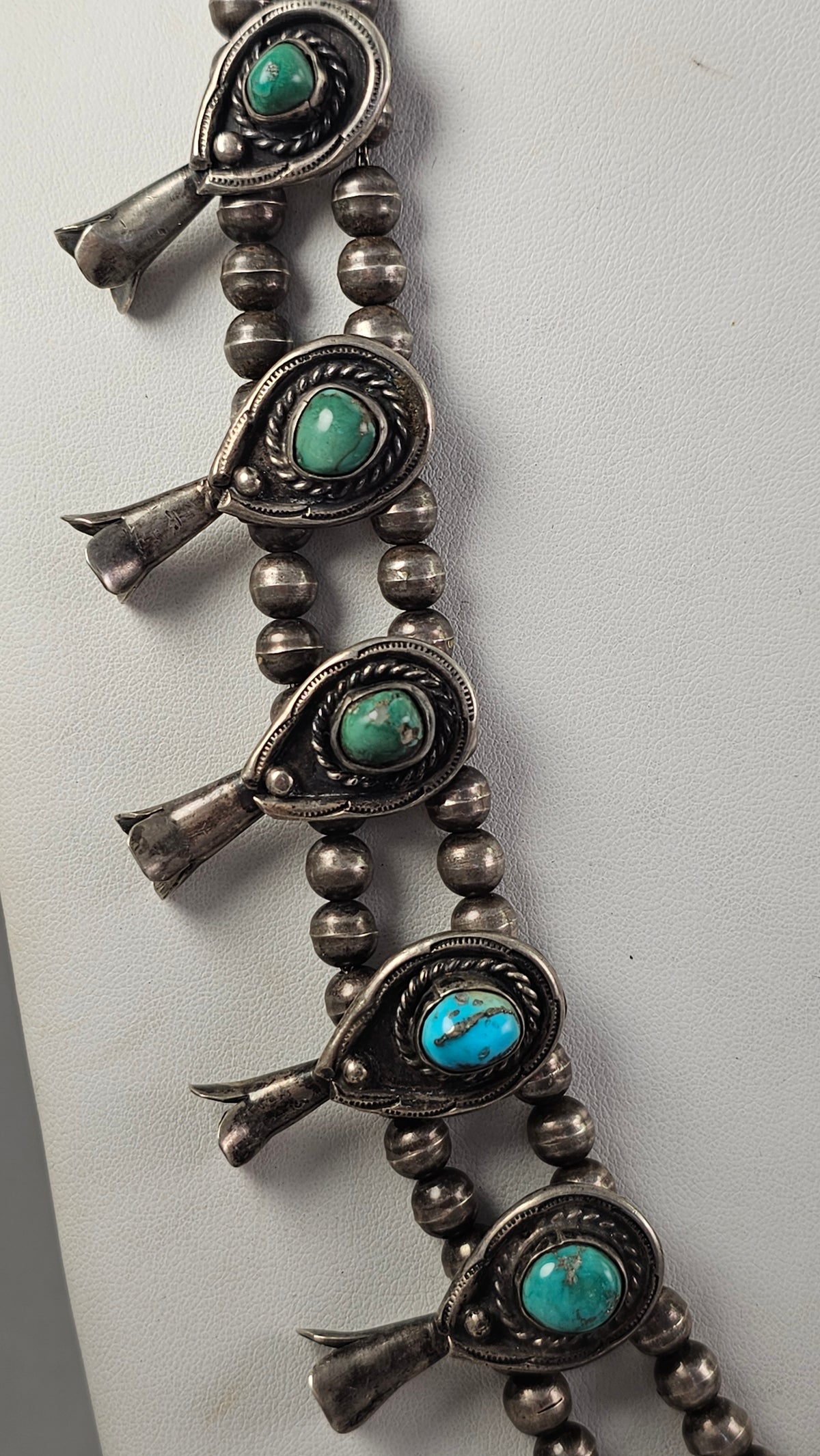 Squash blossom necklace
