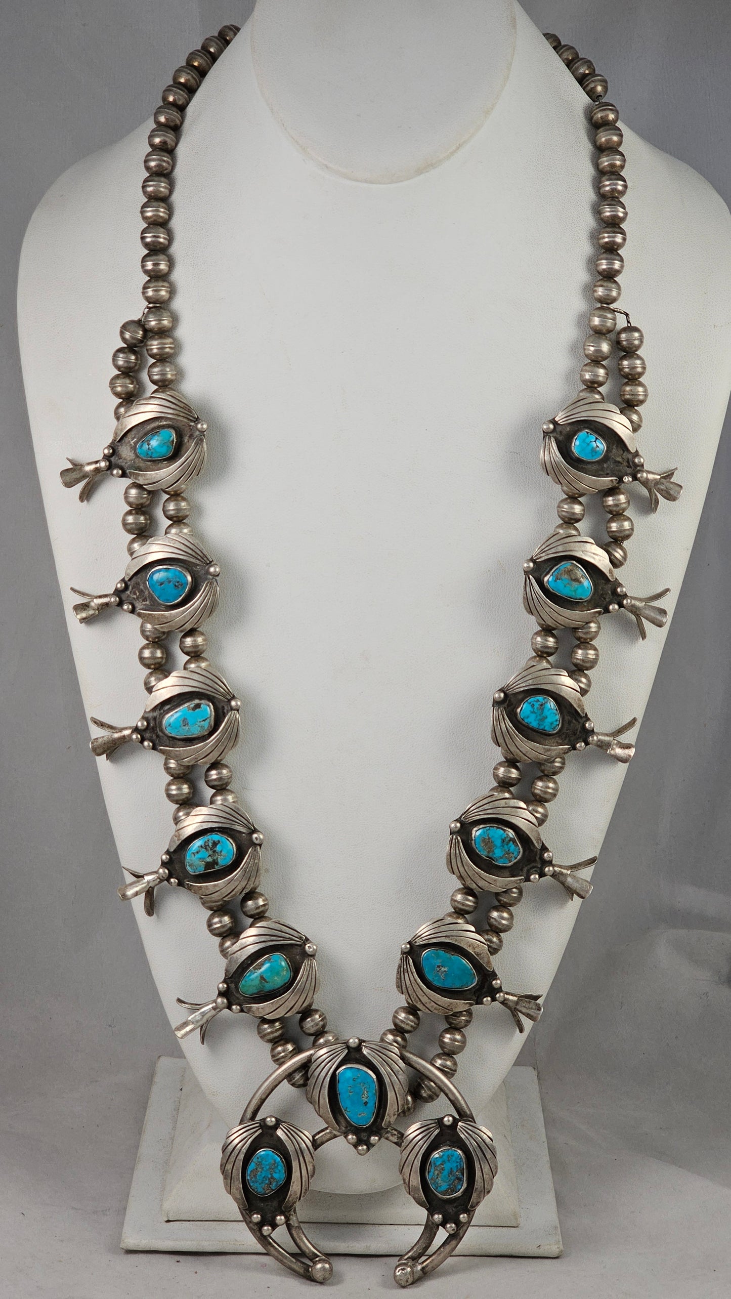 Squash blossom necklace