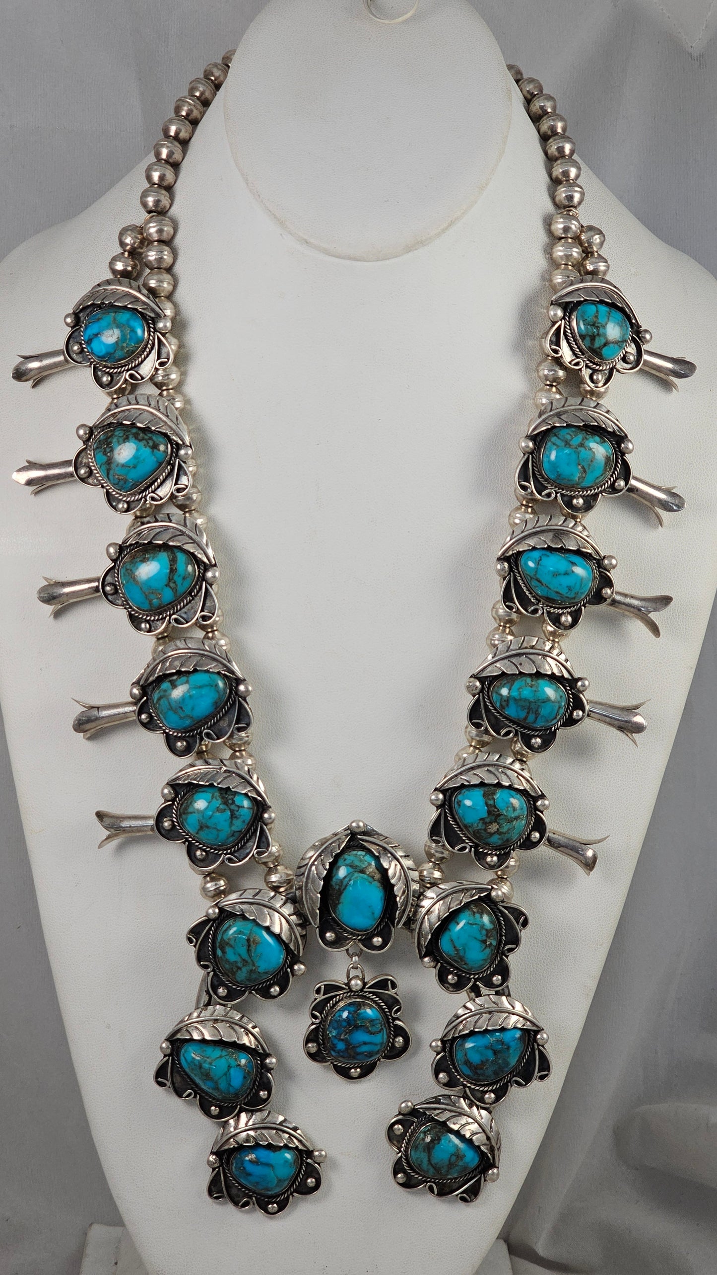 Squash blossom necklace