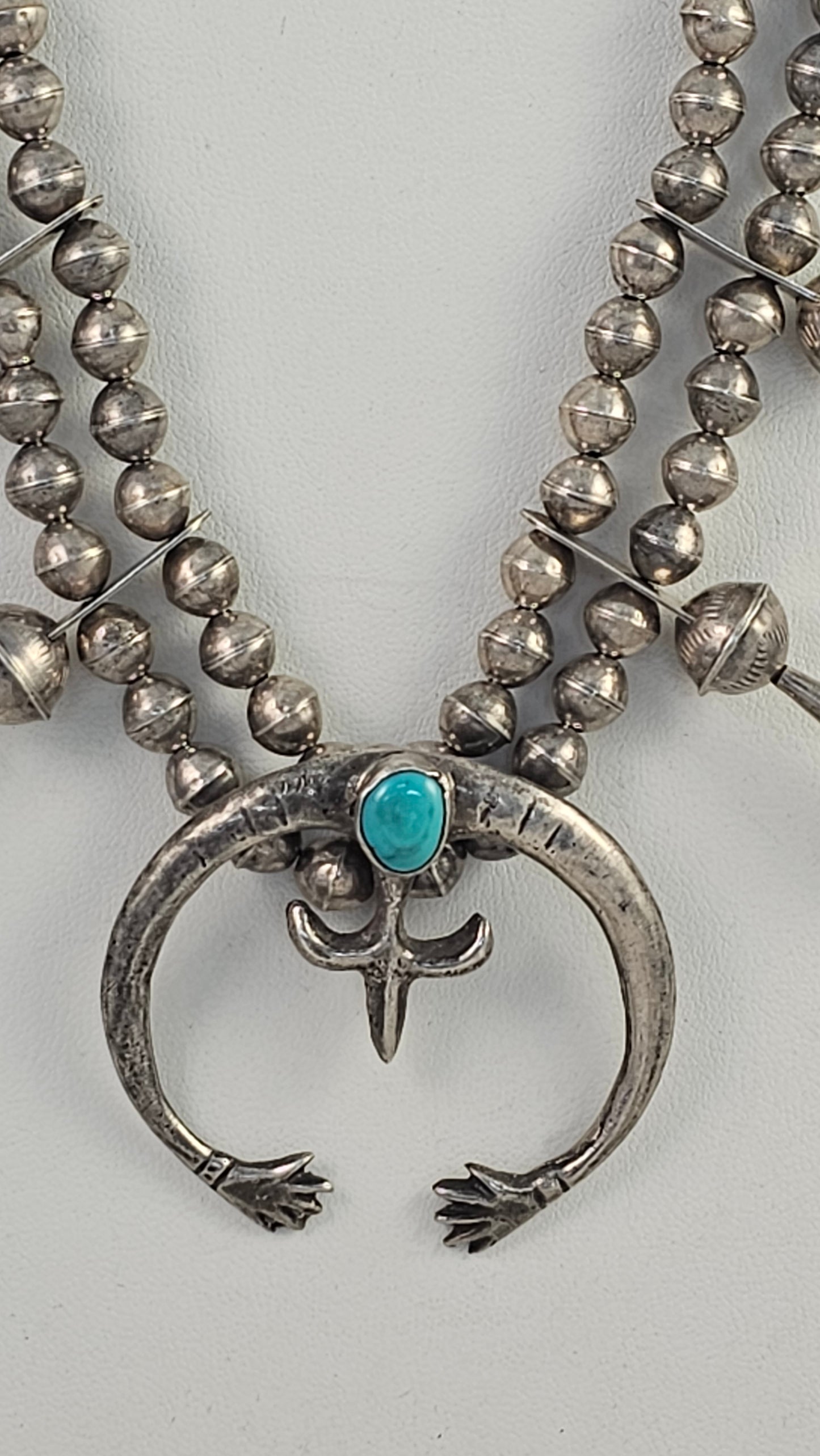 Squash blossom necklace