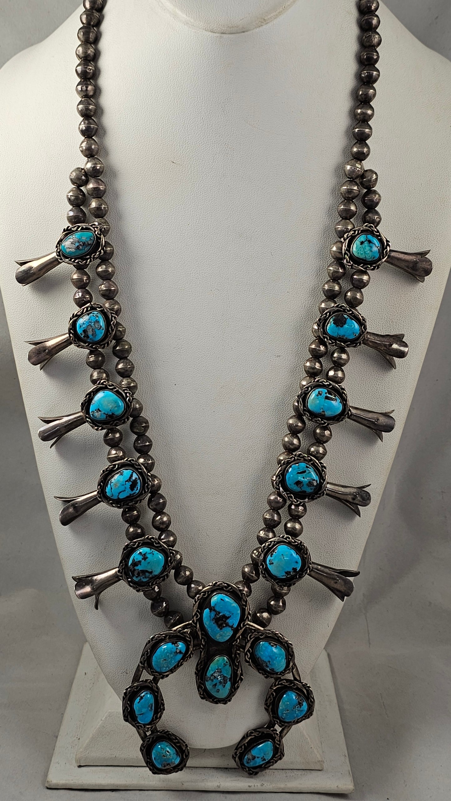 Squash blossom necklace