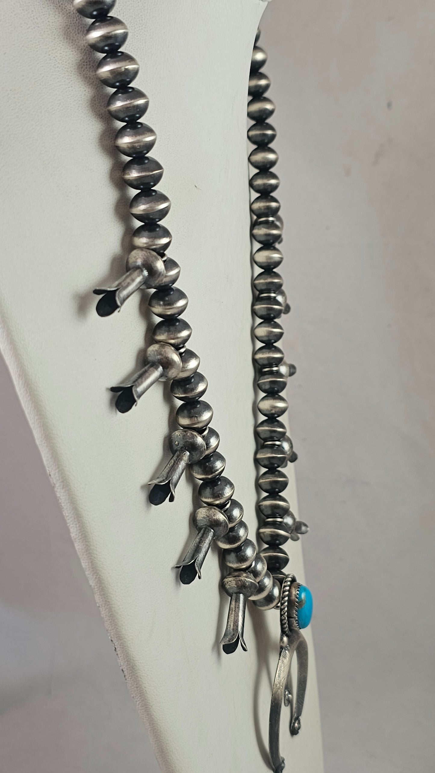 Squash blossom necklace