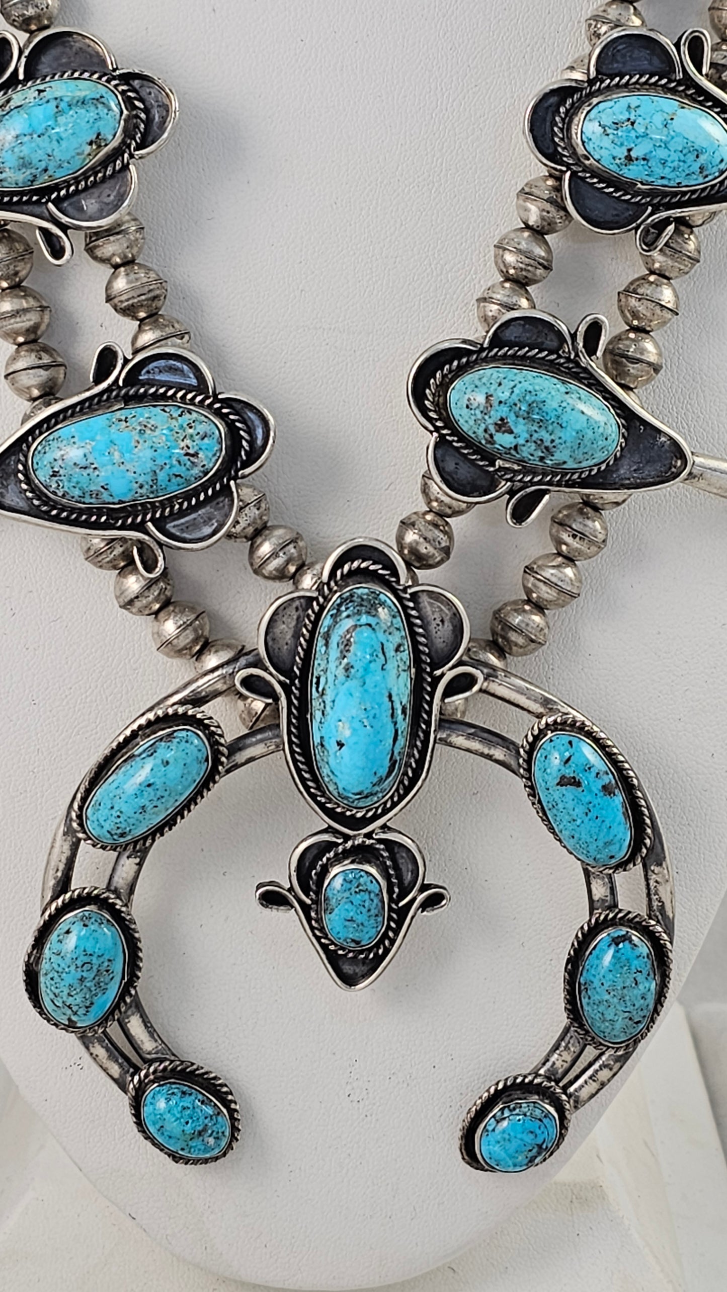 Squash blossom necklace