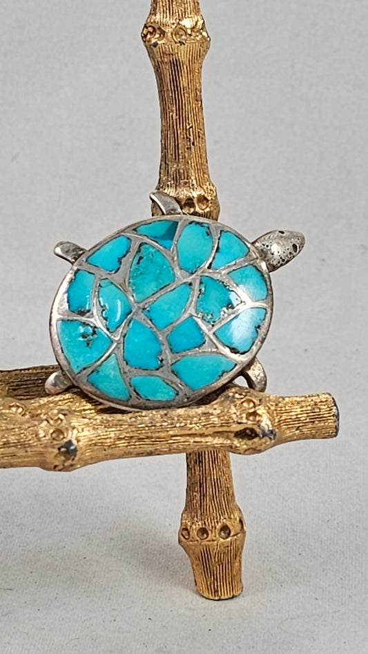 Turtle inlay pin