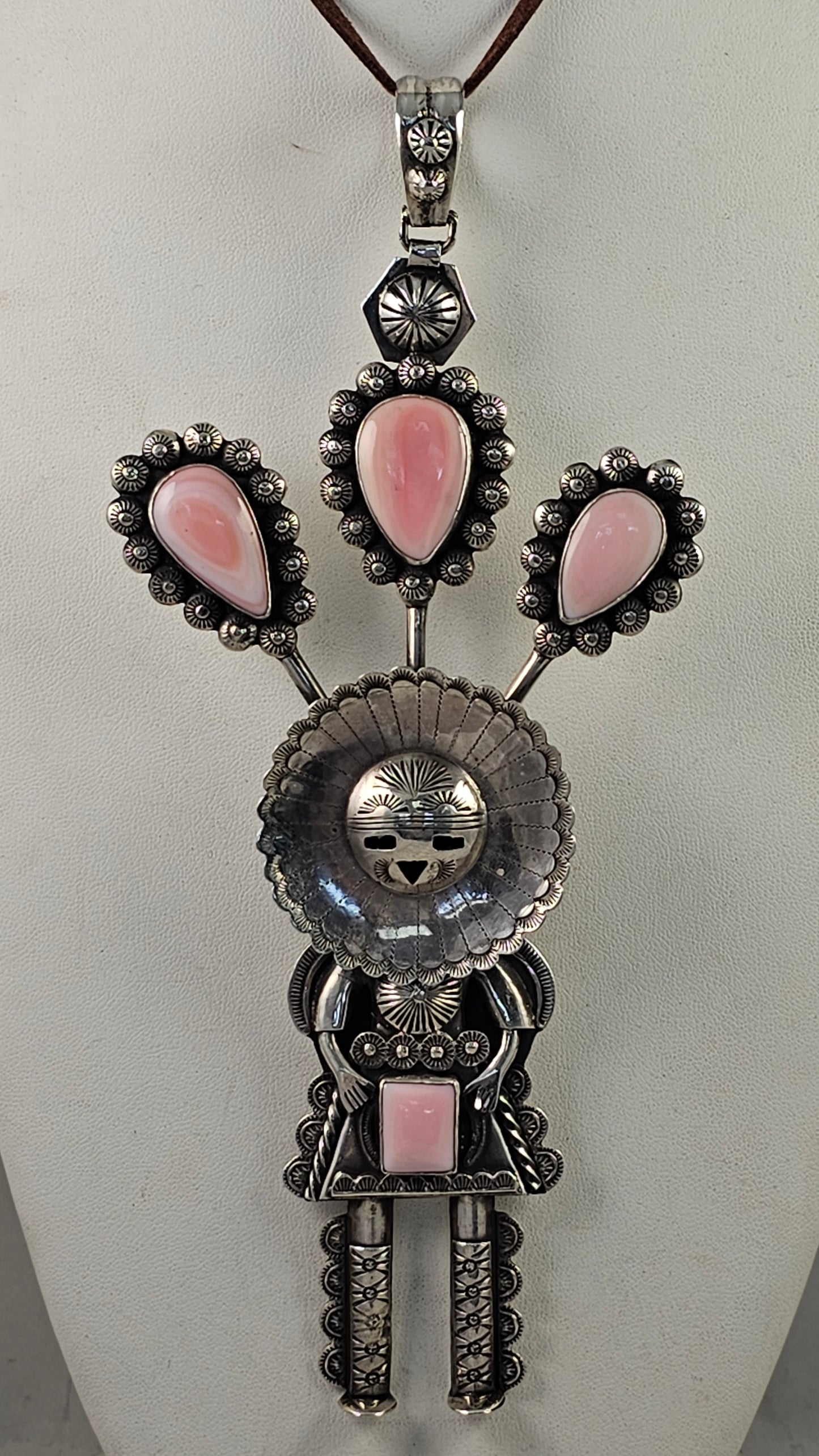 Sunface kachina pendant