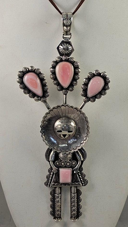 Sunface kachina pendant