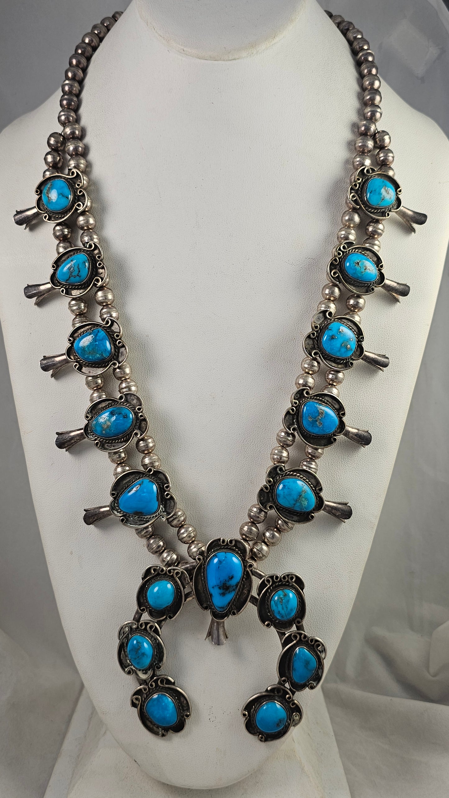 Squash blossom necklace