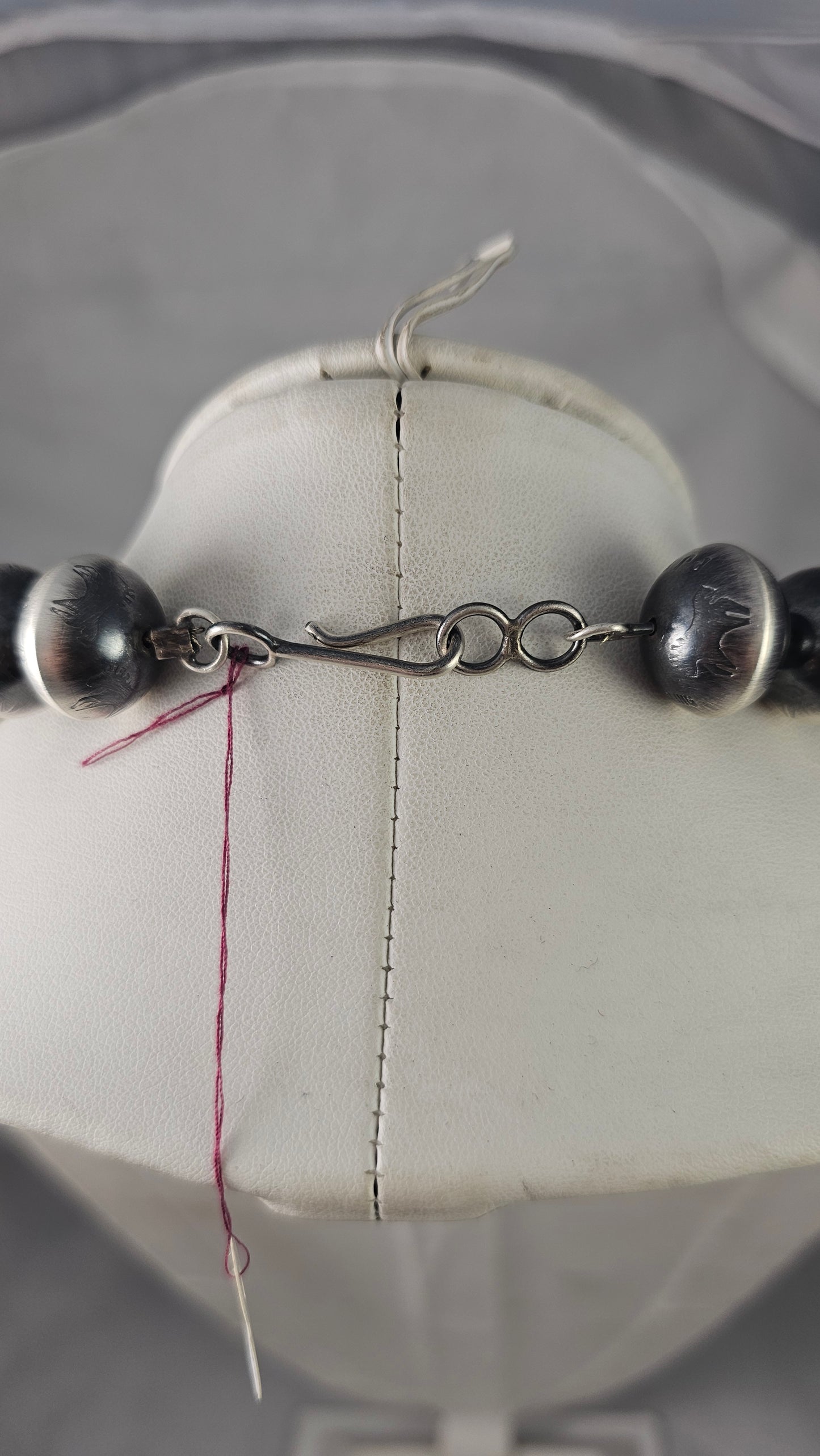Galloping Horse Navajo pearl necklace