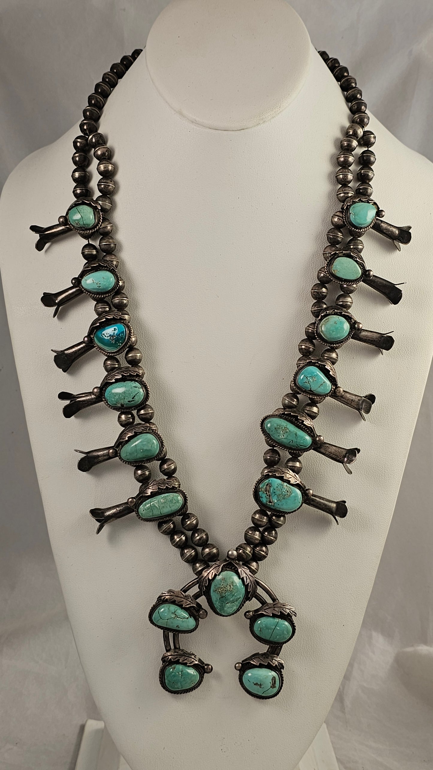 Squash blossom necklace