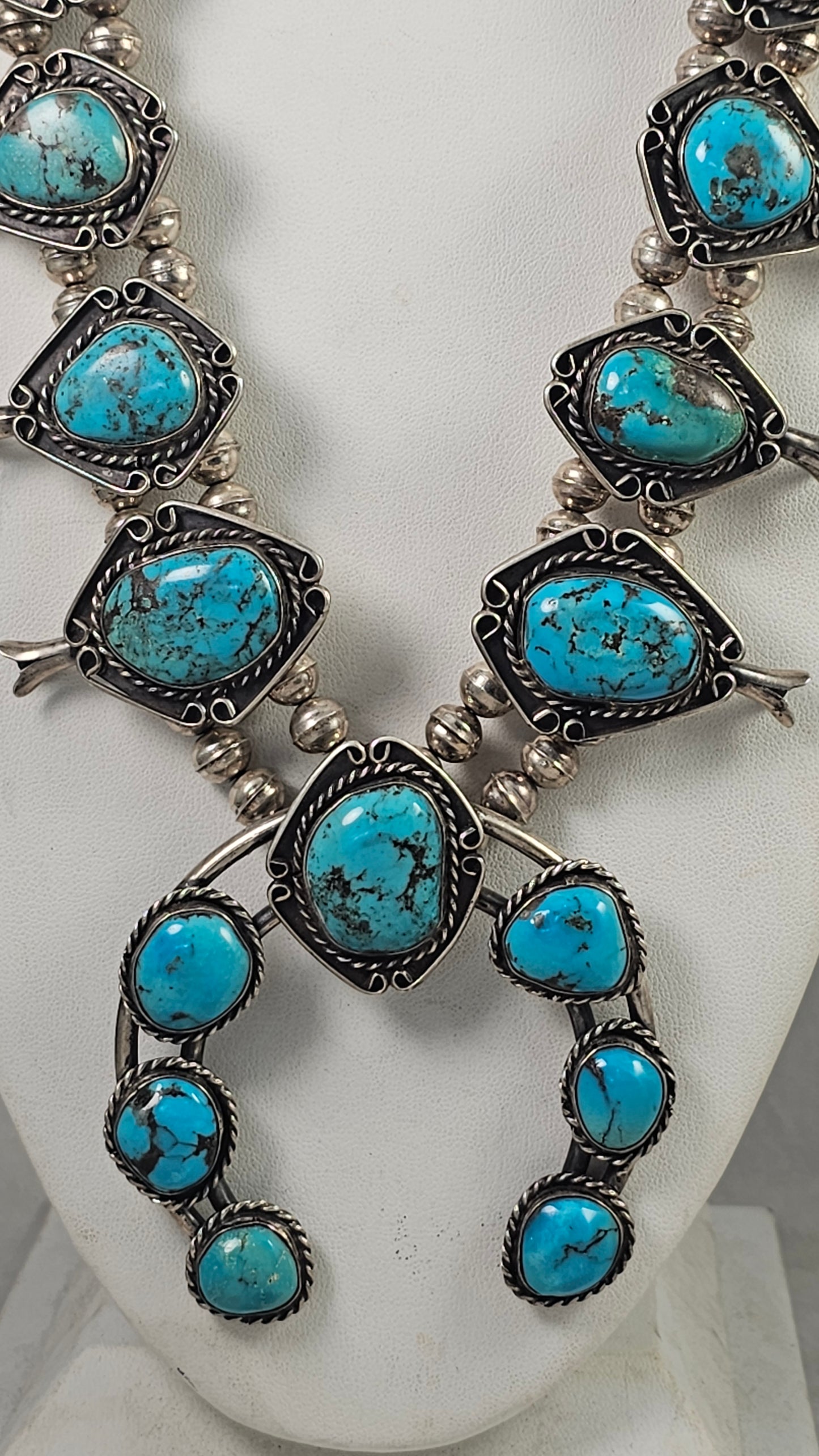 Squash blossom necklace