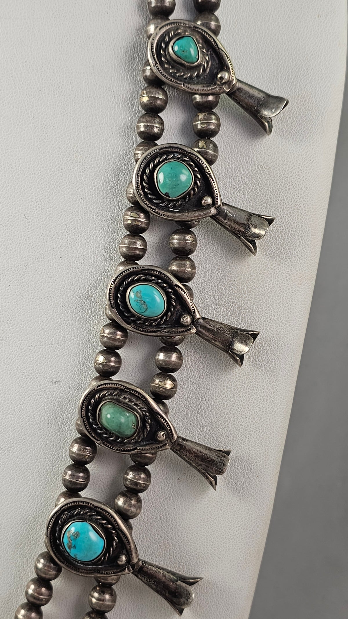 Squash blossom necklace