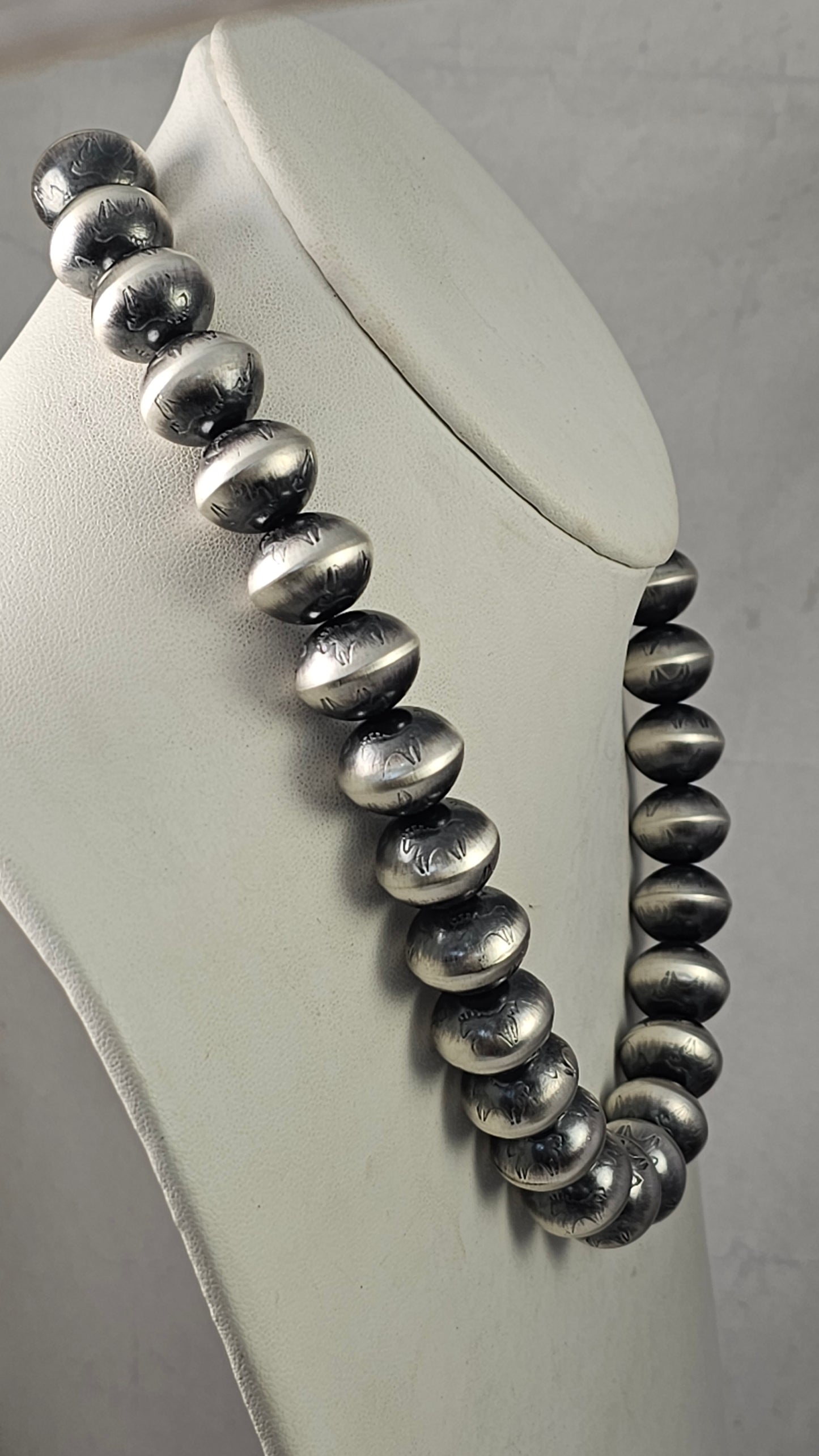 Galloping Horse Navajo pearl necklace