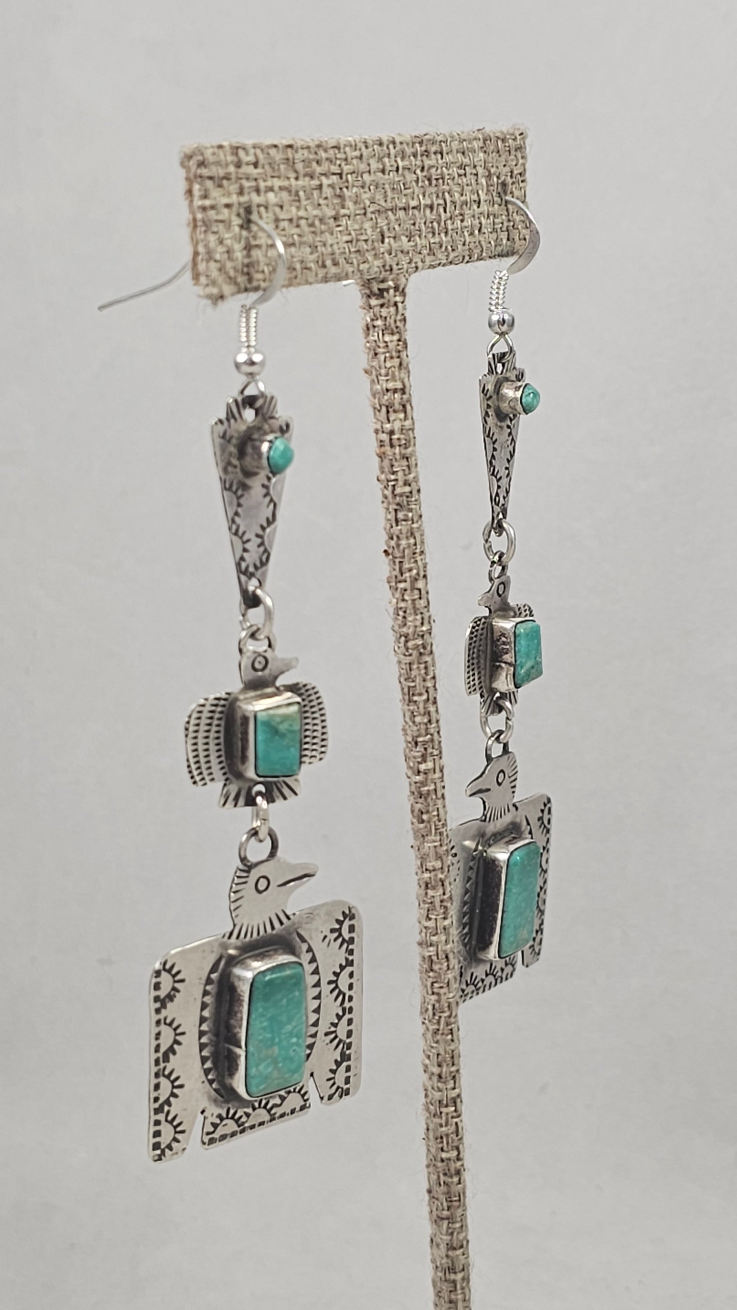 Thunderbird chandelier earrings