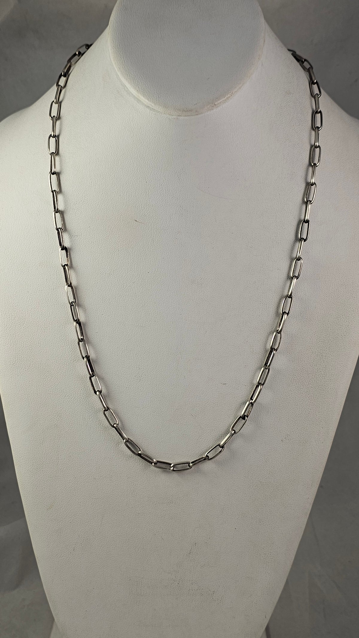 Sterling silver Paperclip Chain
