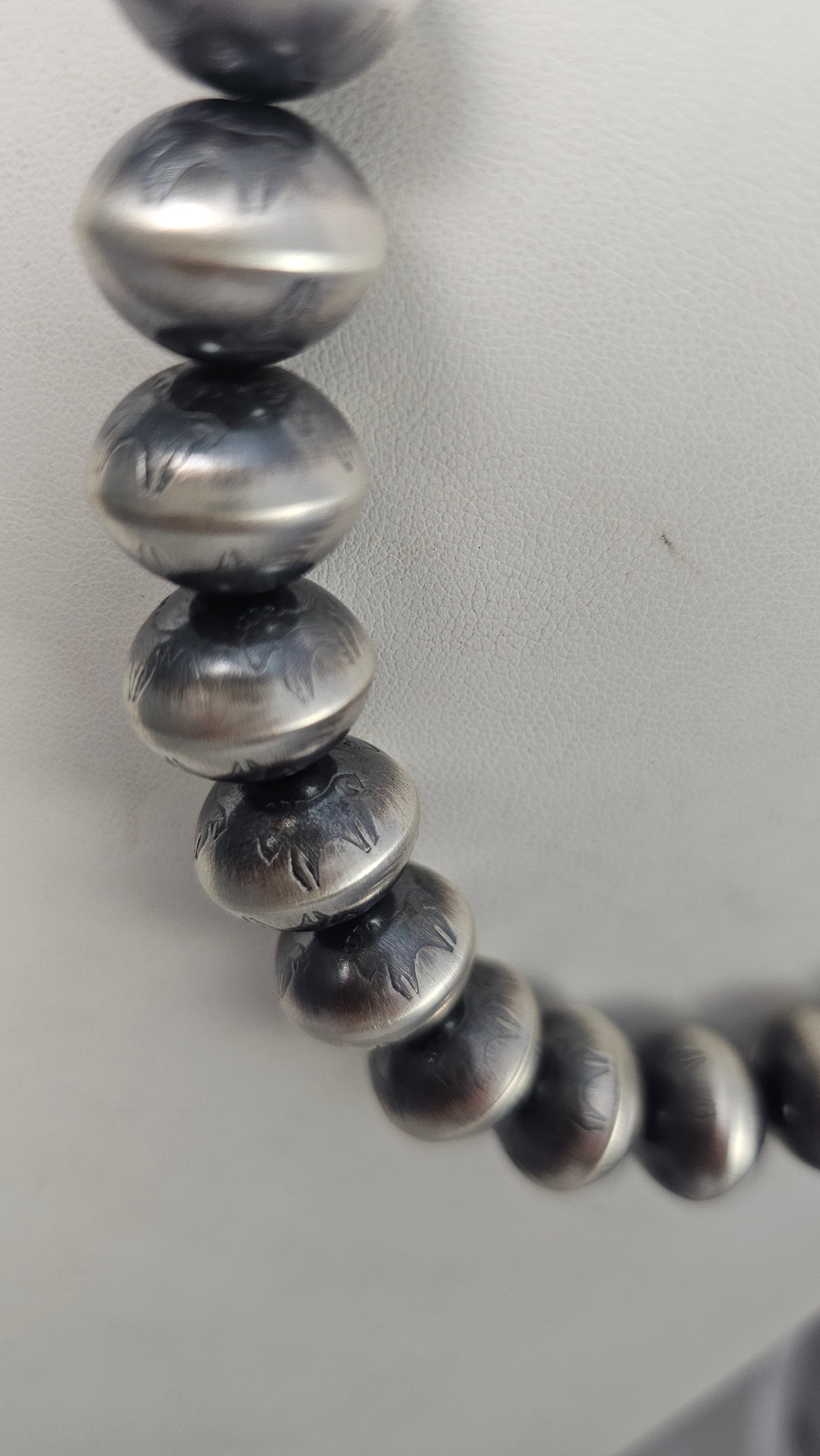 Galloping Horse Navajo pearl necklace