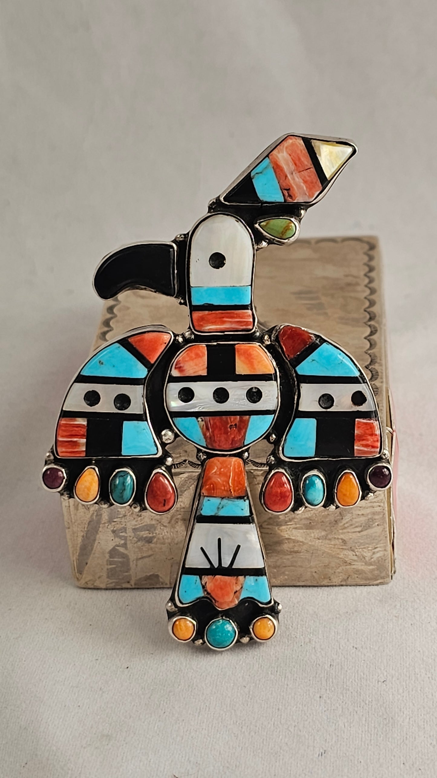 Thunderbird Inlay ring