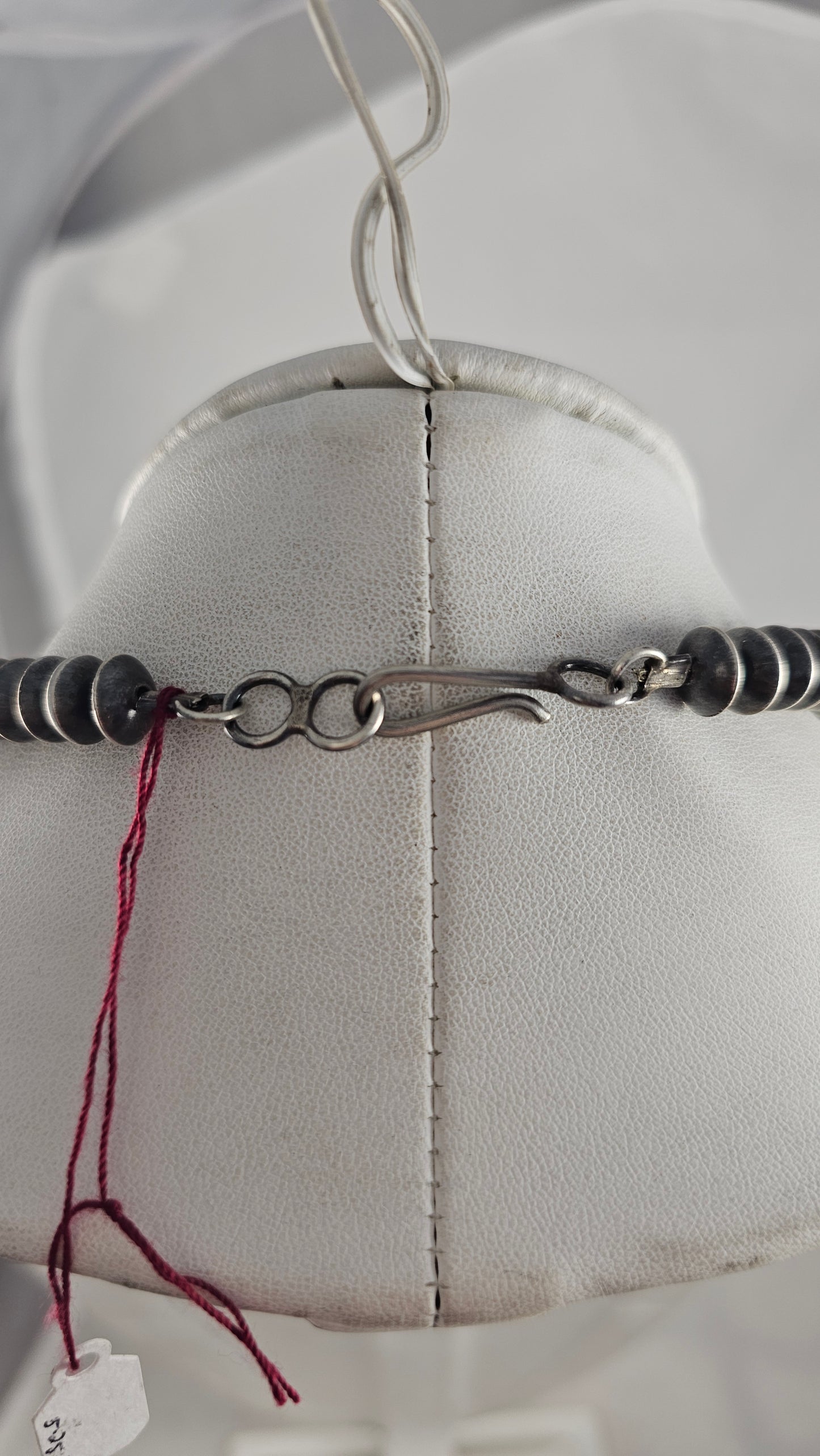 Navajo saucer pearl necklace