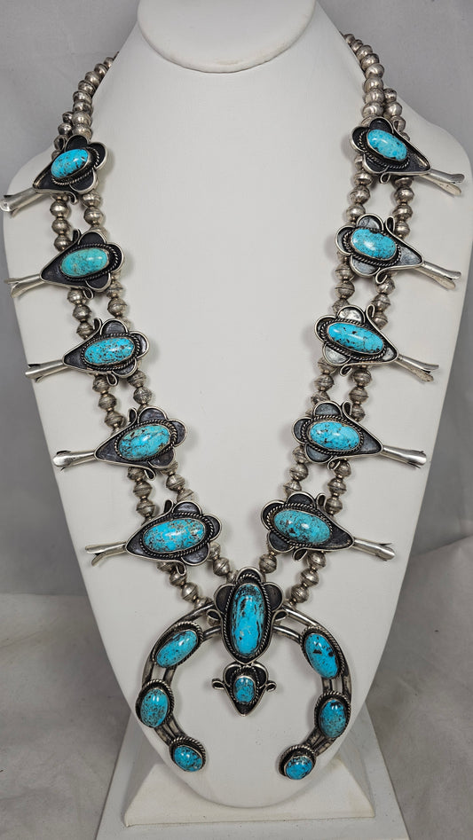 Squash blossom necklace