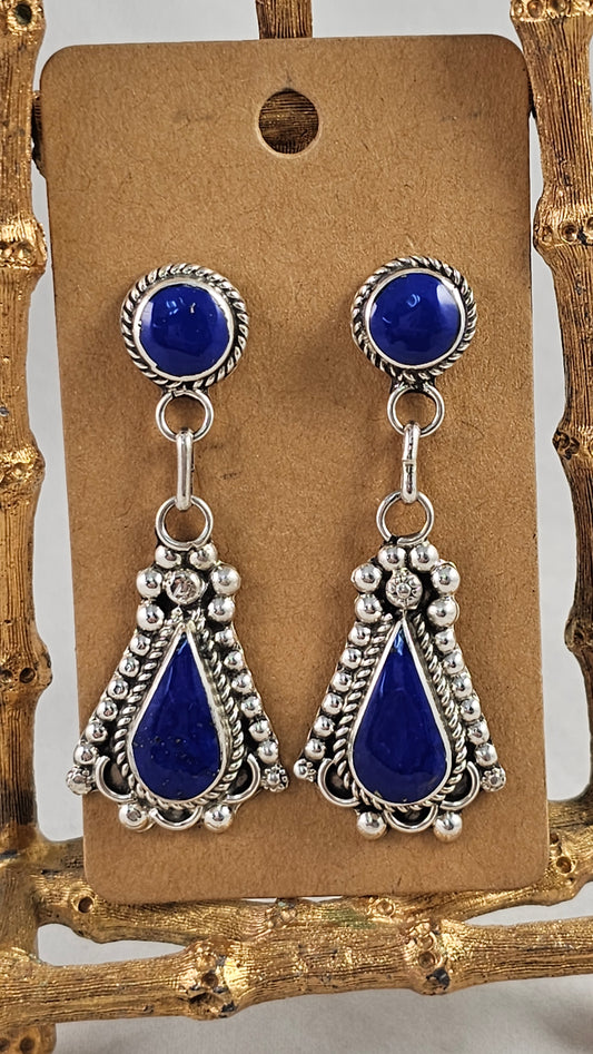 Lapis earrings