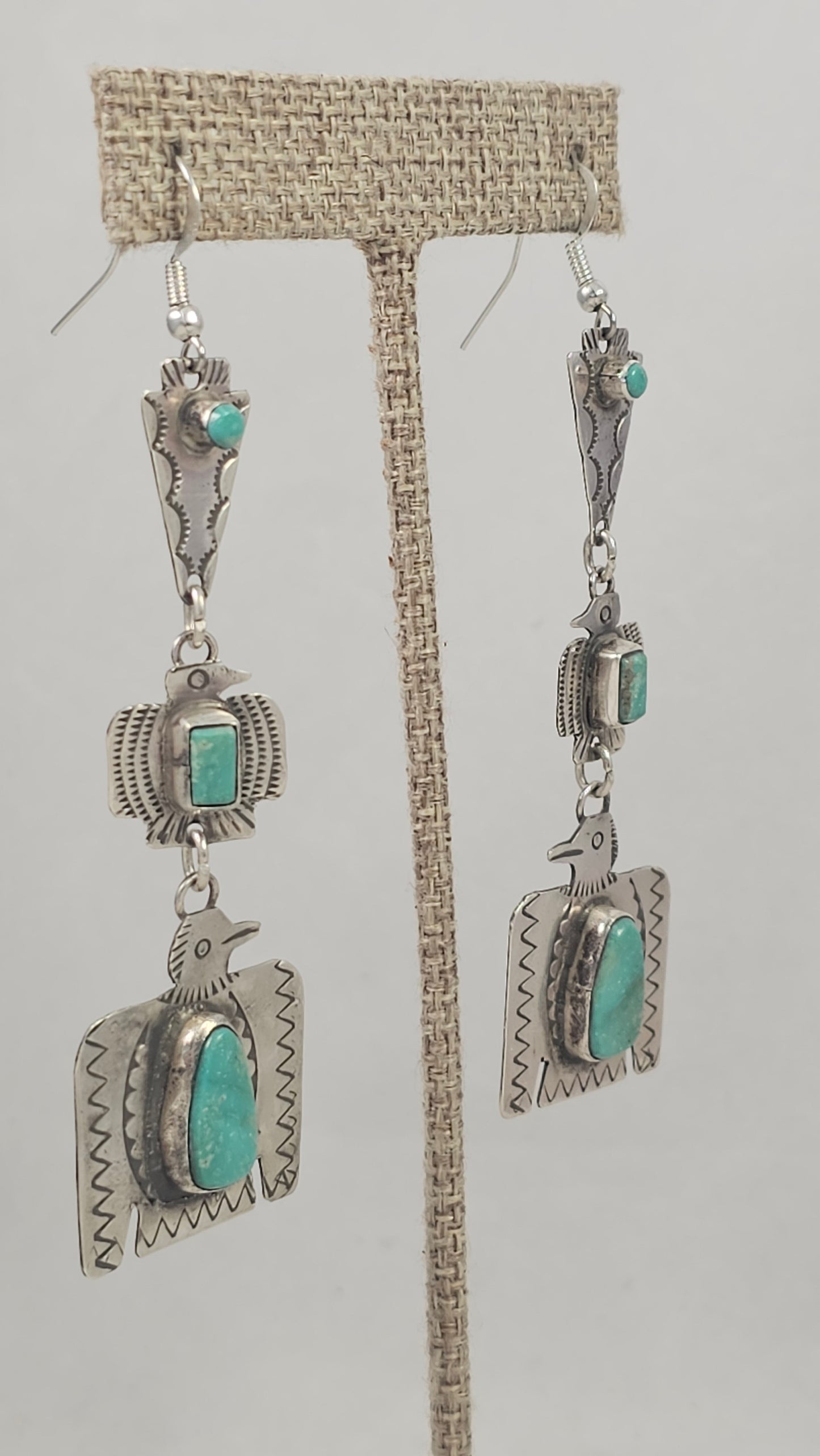 Thunderbird chandelier earrings