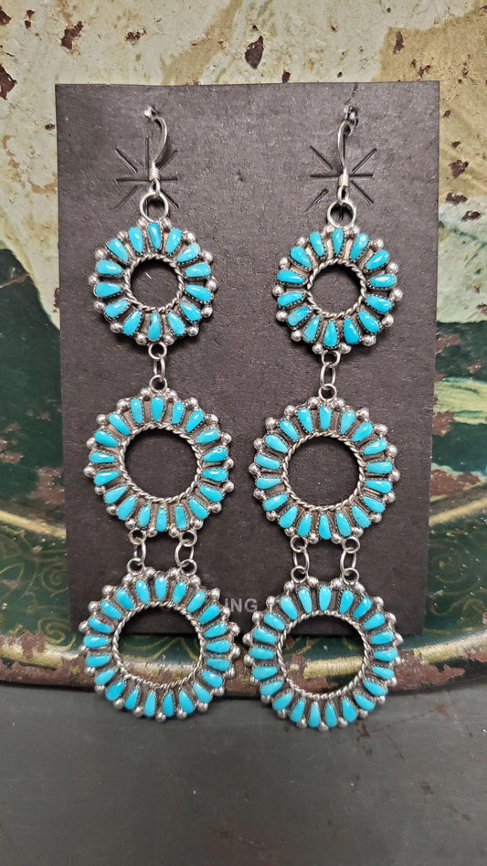 Dishta Petit point triple sunshine earrings - Albuquerque Pawn Shop