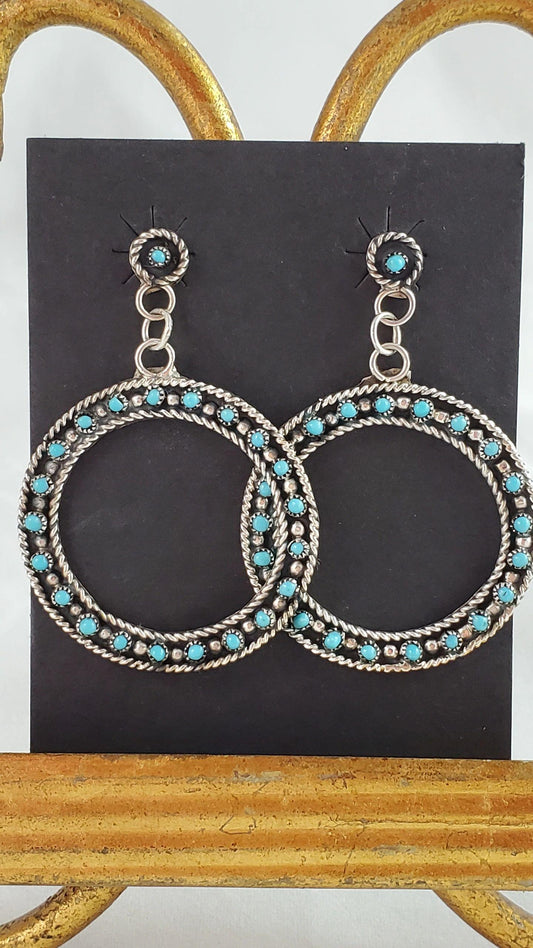 Circle Dot hoops - Albuquerque Pawn Shop