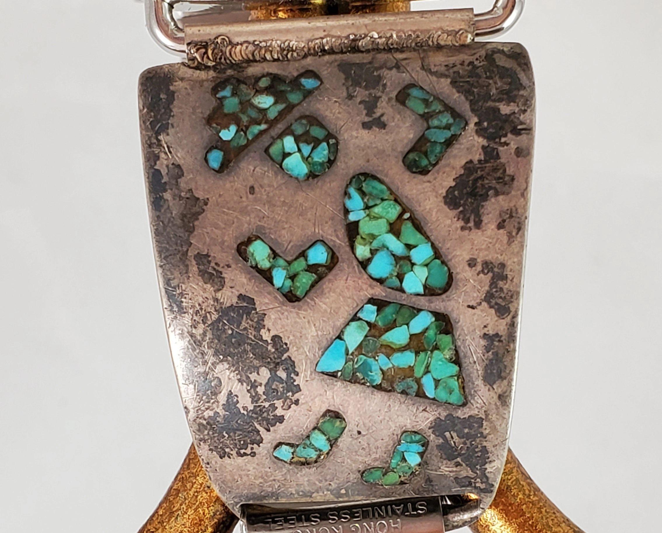 Chip Inlay Method Turquoise Vintage watch tips chip inlay | Albuquerque Pawn Shop