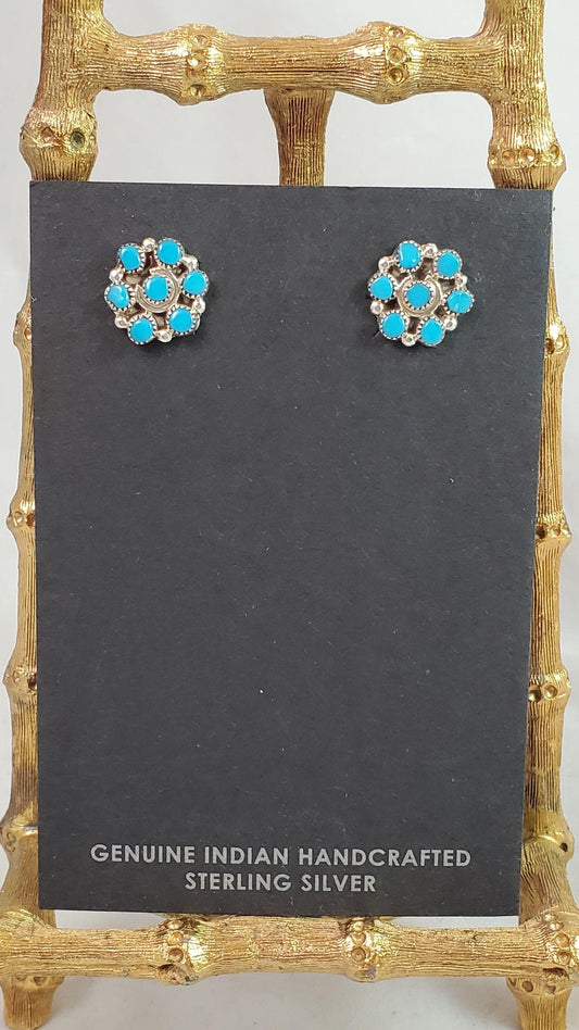 Turquoise Cluster studs - Albuquerque Pawn Shop