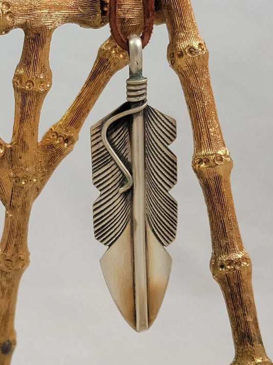 Feather pendant - Albuquerque Pawn Shop