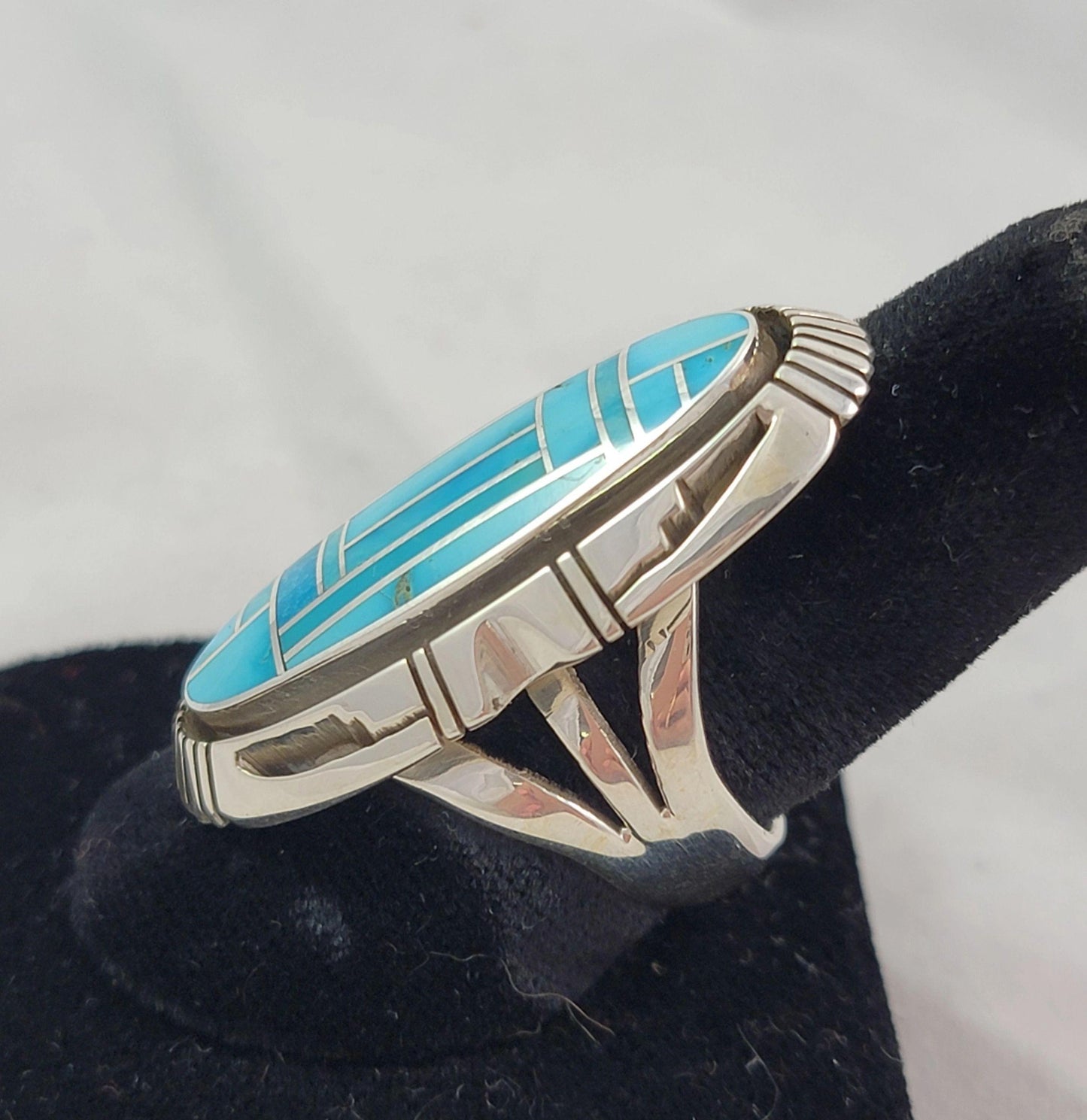 Turquoise Inlay ring - Albuquerque Pawn Shop