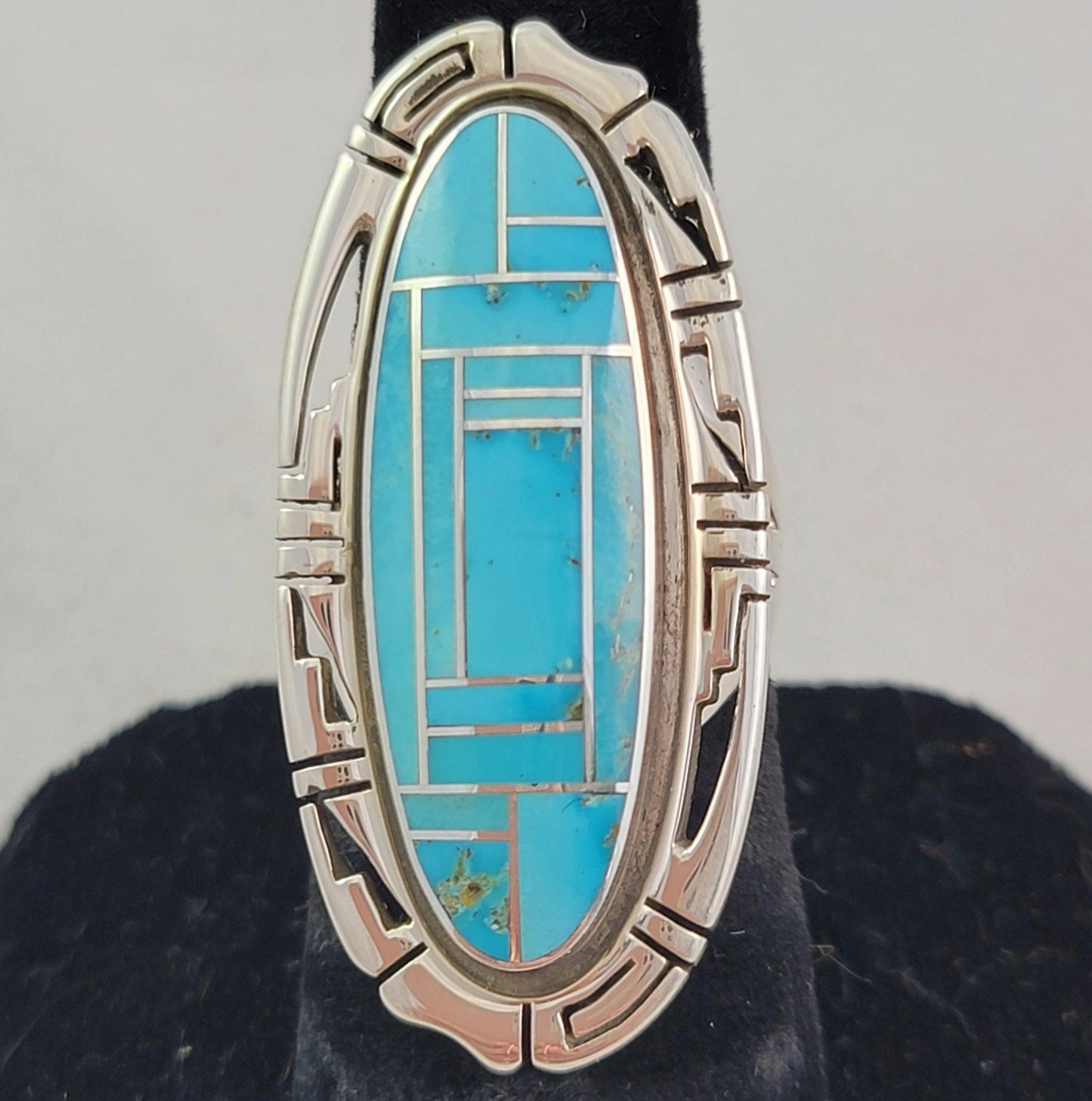 Inlay Turquoise ring - Albuquerque Pawn Shop