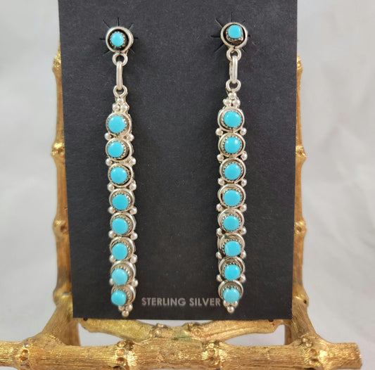 Snake eye bar dangle earrings - Albuquerque Pawn Shop